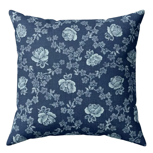 Elizabeth Blue Pillow