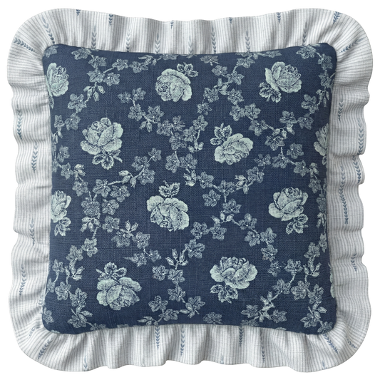 Elizabeth Blue Pillow