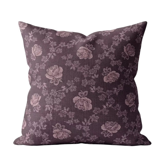 Elizabeth Purple Pillow