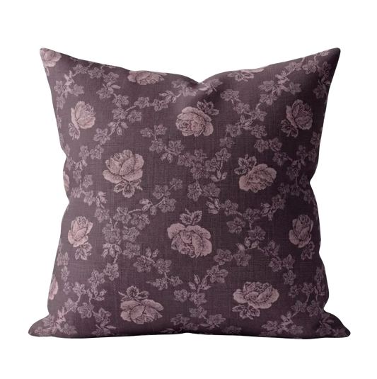 Elizabeth Purple Pillow