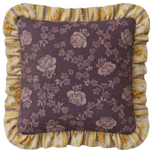 Elizabeth Purple Pillow