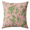 Hennelly Green on Pink Pillow