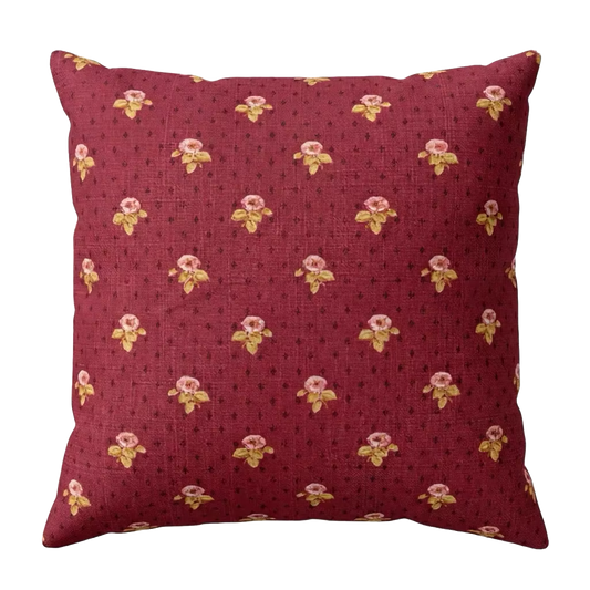 Maggie Pink on Berry Pillow