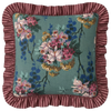 Marlene Multi on Blue Pillow