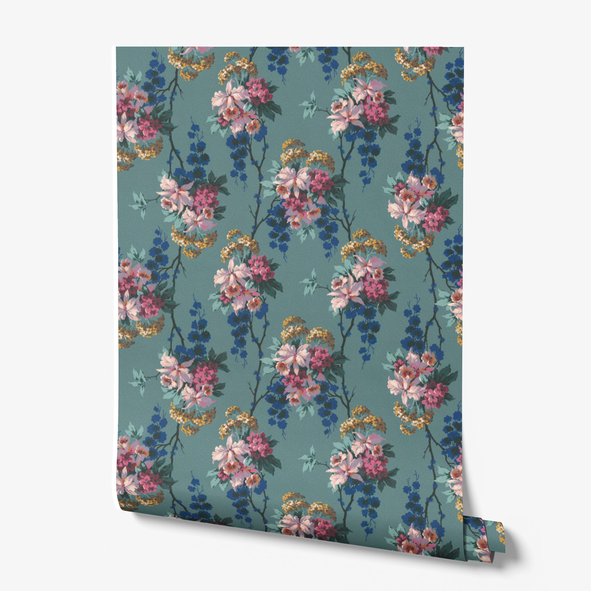  wallpaper roll mockup